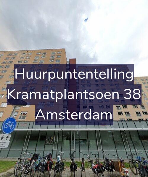 Foto gevel Huurpuntentelling voor Kramatplantsoen 38, Amsterdam