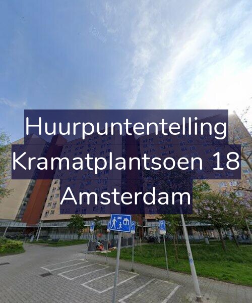 Foto gevel Huurpuntentelling voor Kramatplantsoen 18, Amsterdam