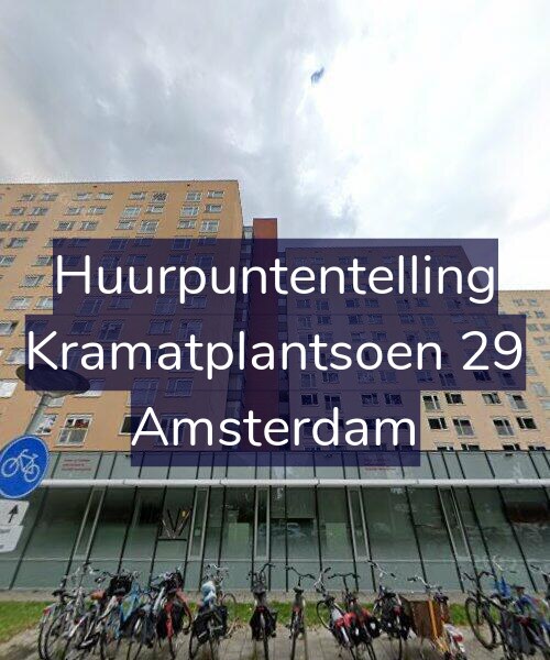 Foto gevel Huurpuntentelling voor Kramatplantsoen 29, Amsterdam