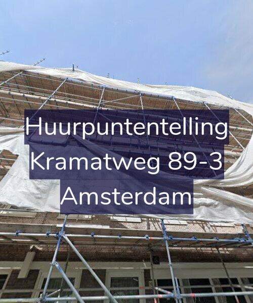 Foto gevel Huurpuntentelling voor Kramatweg 89-3, Amsterdam