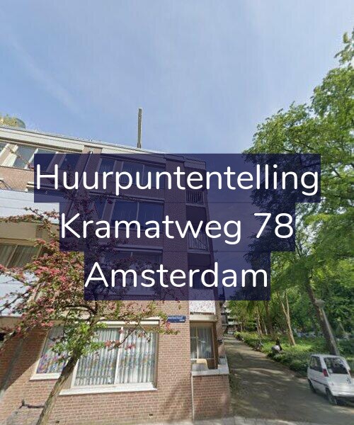 Foto gevel Huurpuntentelling voor Kramatweg 78, Amsterdam