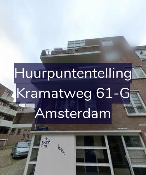Foto gevel Huurpuntentelling voor Kramatweg 61-G, Amsterdam