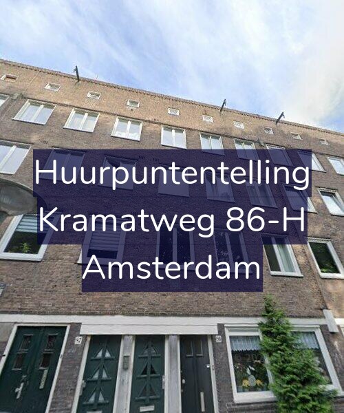 Foto gevel Huurpuntentelling voor Kramatweg 86-H, Amsterdam