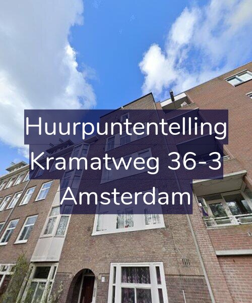 Foto gevel Huurpuntentelling voor Kramatweg 36-3, Amsterdam