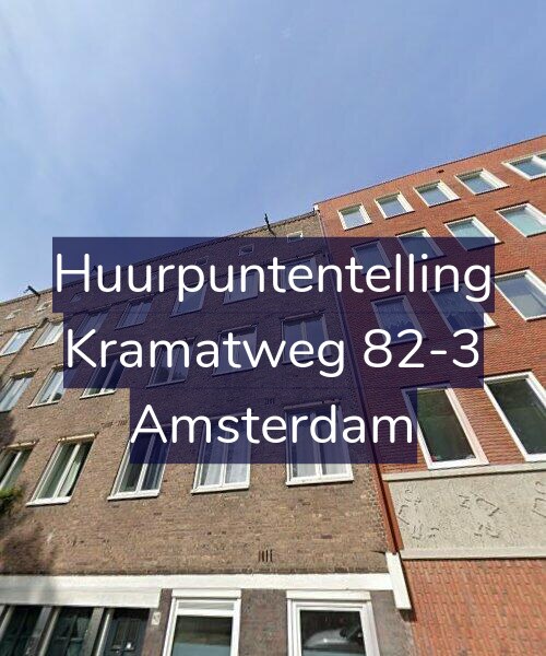 Foto gevel Huurpuntentelling voor Kramatweg 82-3, Amsterdam