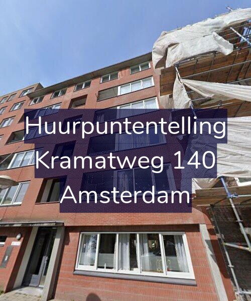 Foto gevel Huurpuntentelling voor Kramatweg 140, Amsterdam