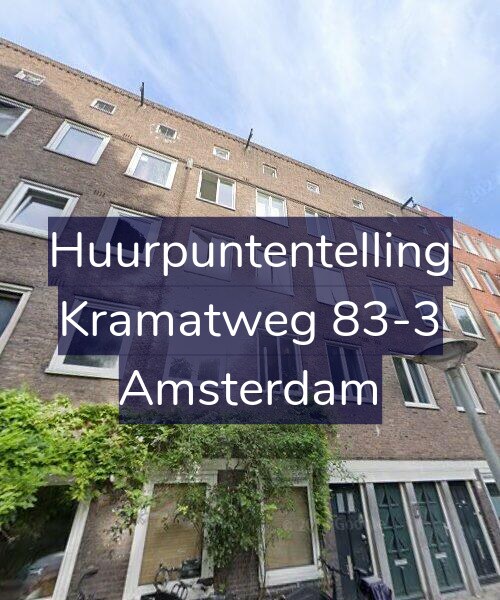 Foto gevel Huurpuntentelling voor Kramatweg 83-3, Amsterdam