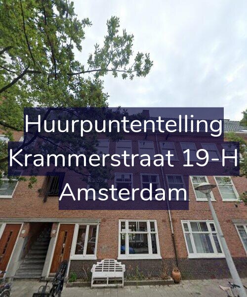 Foto gevel Huurpuntentelling voor Krammerstraat 19-H, Amsterdam