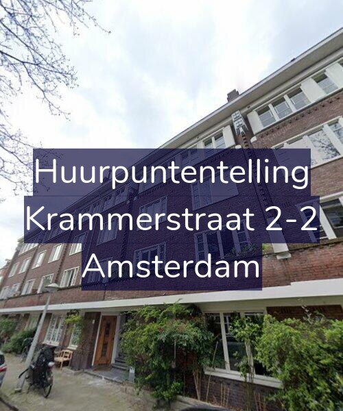 Foto gevel Huurpuntentelling voor Krammerstraat 2-2, Amsterdam