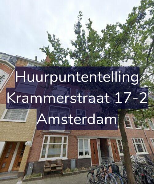 Foto gevel Huurpuntentelling voor Krammerstraat 17-2, Amsterdam