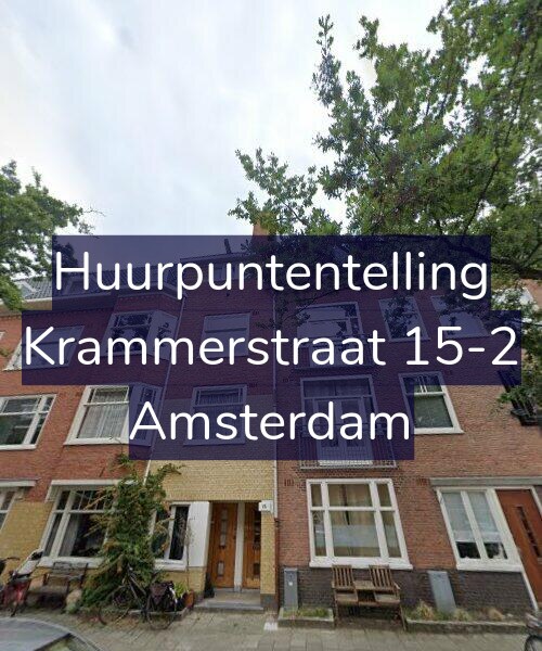 Foto gevel Huurpuntentelling voor Krammerstraat 15-2, Amsterdam