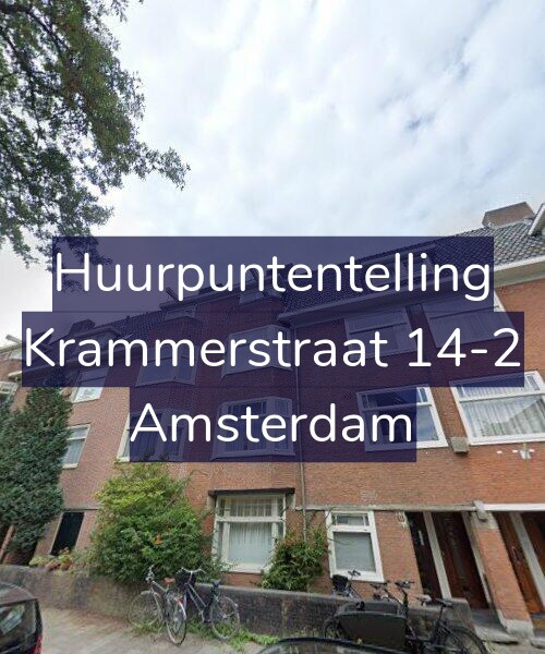Foto gevel Huurpuntentelling voor Krammerstraat 14-2, Amsterdam