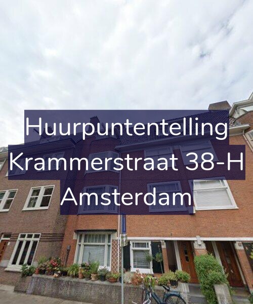 Foto gevel Huurpuntentelling voor Krammerstraat 38-H, Amsterdam