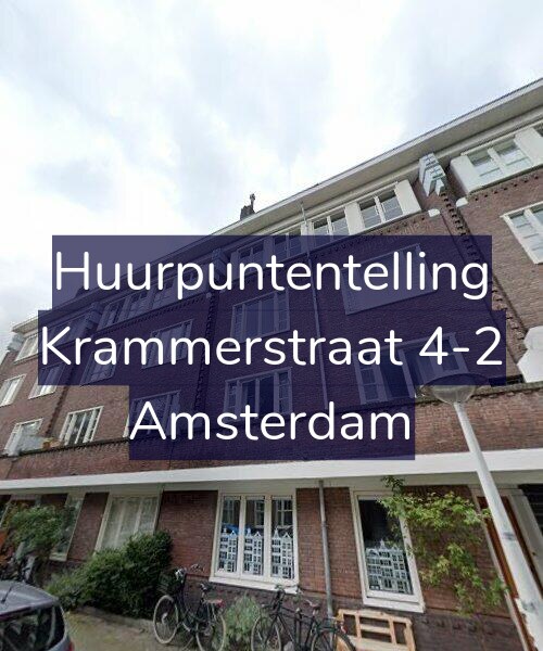 Foto gevel Huurpuntentelling voor Krammerstraat 4-2, Amsterdam