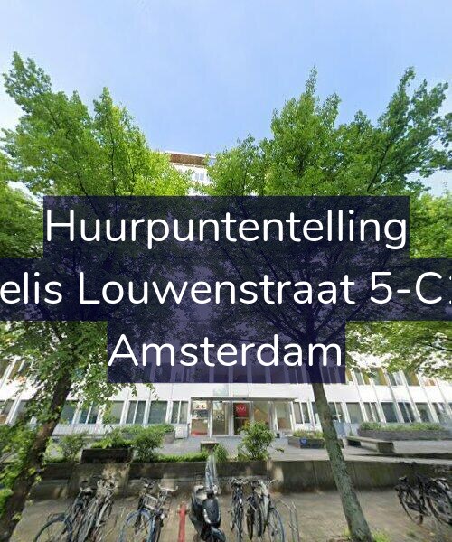 Foto gevel Huurpuntentelling voor Krelis Louwenstraat 5-C18, Amsterdam