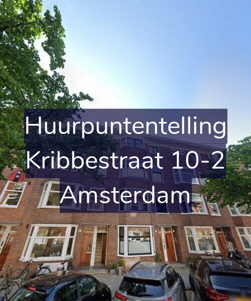 Foto gevel Huurpuntentelling voor Kribbestraat 10-2, Amsterdam