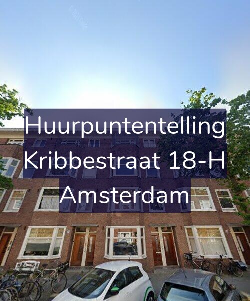 Foto gevel Huurpuntentelling voor Kribbestraat 18-H, Amsterdam