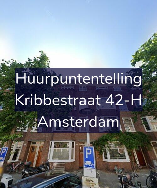Foto gevel Huurpuntentelling voor Kribbestraat 42-H, Amsterdam