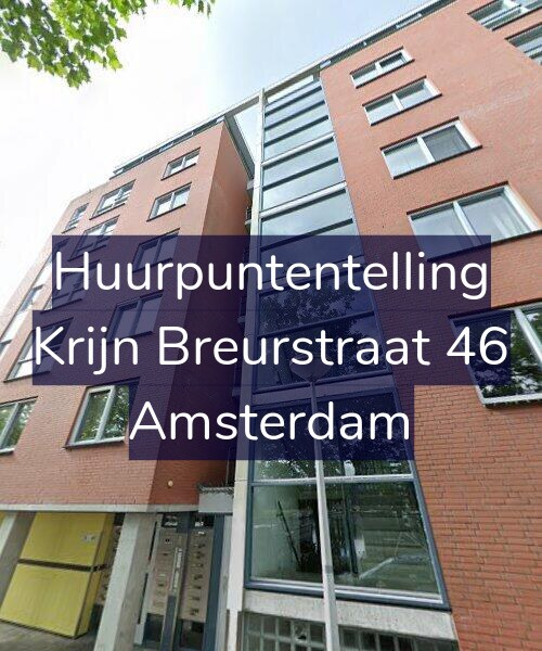 Foto gevel Huurpuntentelling voor Krijn Breurstraat 46, Amsterdam