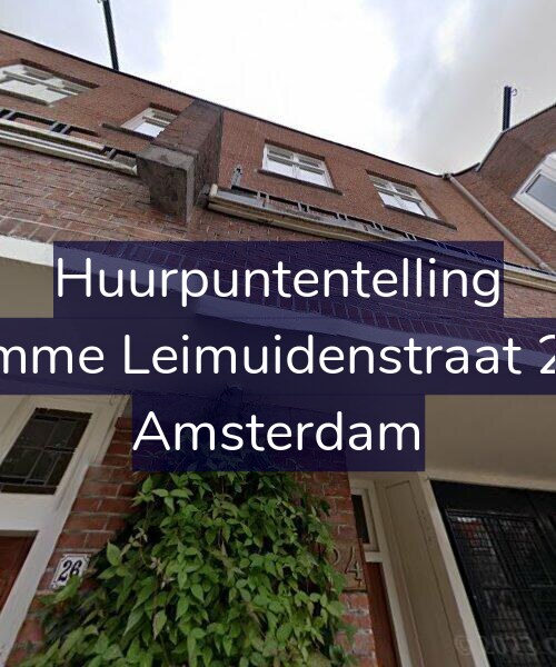 Foto gevel Huurpuntentelling voor Kromme Leimuidenstraat 24-2, Amsterdam