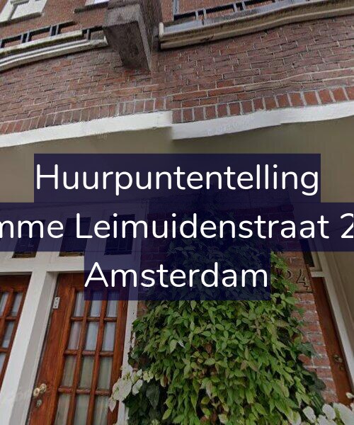 Foto gevel Huurpuntentelling voor Kromme Leimuidenstraat 26-H, Amsterdam