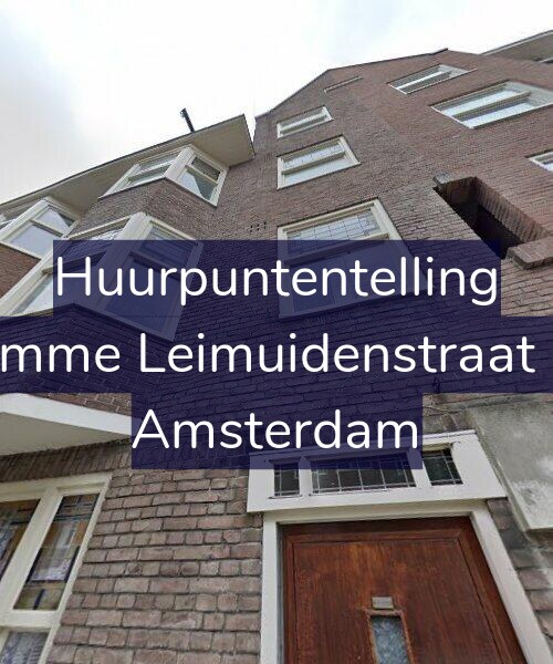 Foto gevel Huurpuntentelling voor Kromme Leimuidenstraat 4-2, Amsterdam