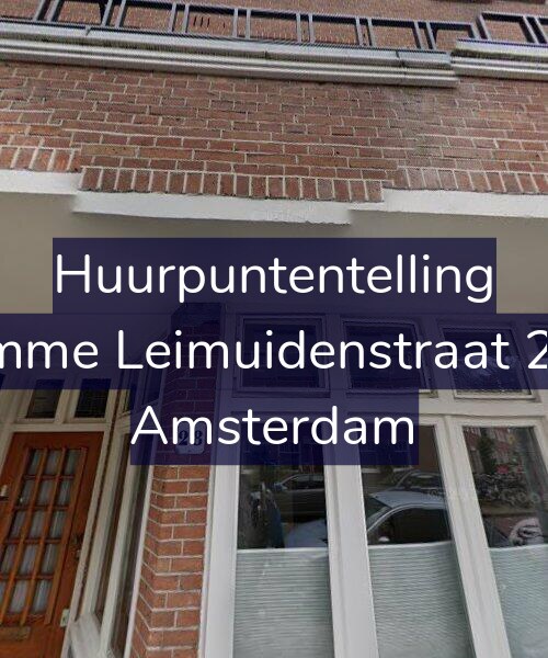 Foto gevel Huurpuntentelling voor Kromme Leimuidenstraat 28-H, Amsterdam