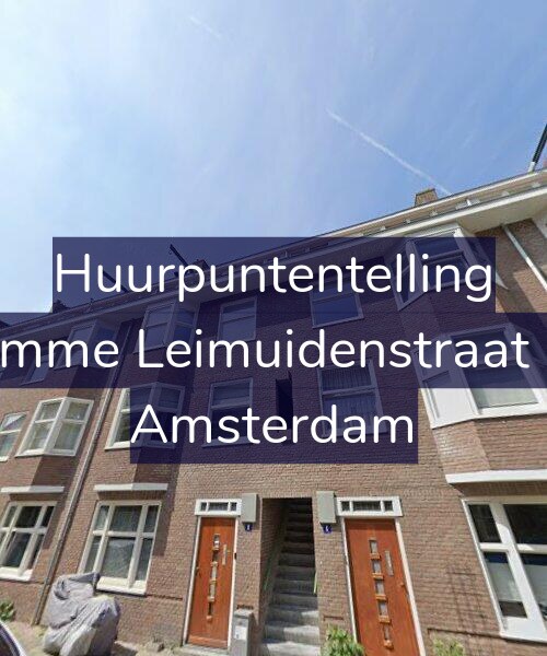 Foto gevel Huurpuntentelling voor Kromme Leimuidenstraat 8-1, Amsterdam