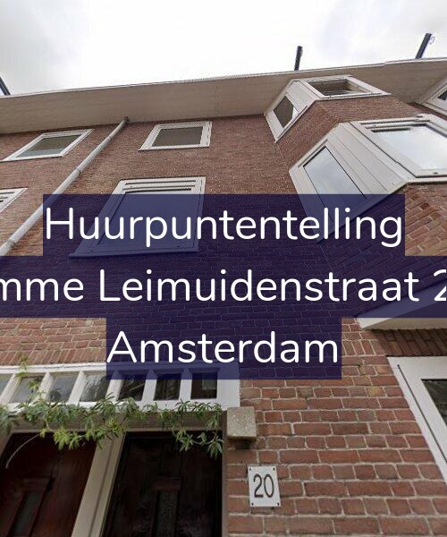Foto gevel Huurpuntentelling voor Kromme Leimuidenstraat 20-2, Amsterdam