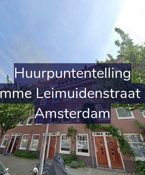 Foto gevel Huurpuntentelling voor Kromme Leimuidenstraat 9-1, Amsterdam