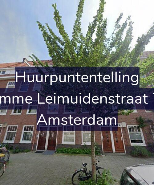 Foto gevel Huurpuntentelling voor Kromme Leimuidenstraat 7-H, Amsterdam