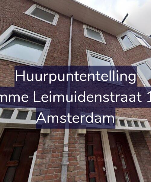 Foto gevel Huurpuntentelling voor Kromme Leimuidenstraat 16-2, Amsterdam