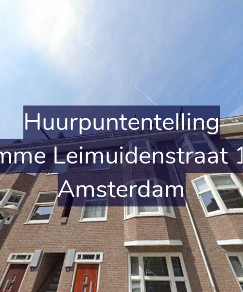 Foto gevel Huurpuntentelling voor Kromme Leimuidenstraat 10-2, Amsterdam