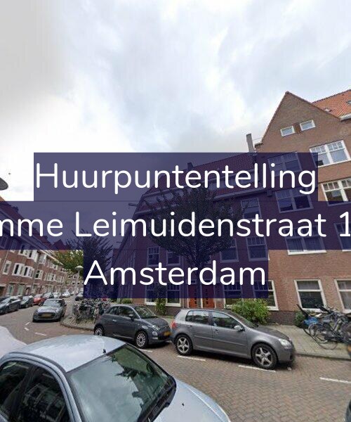 Foto gevel Huurpuntentelling voor Kromme Leimuidenstraat 17-H, Amsterdam