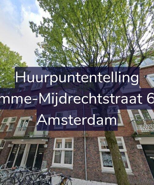 Foto gevel Huurpuntentelling voor Kromme-Mijdrechtstraat 64-1, Amsterdam