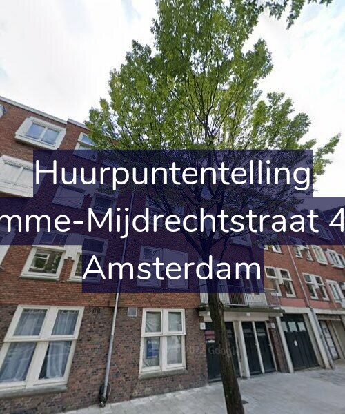 Foto gevel Huurpuntentelling voor Kromme-Mijdrechtstraat 42-2, Amsterdam