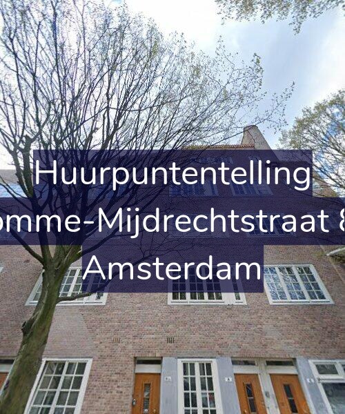 Foto gevel Huurpuntentelling voor Kromme-Mijdrechtstraat 8-2, Amsterdam