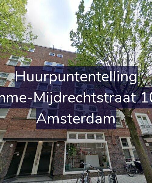 Foto gevel Huurpuntentelling voor Kromme-Mijdrechtstraat 100-1, Amsterdam