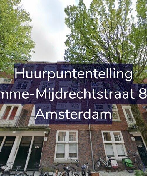 Foto gevel Huurpuntentelling voor Kromme-Mijdrechtstraat 88-H, Amsterdam