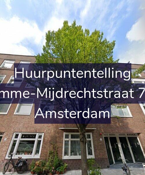 Foto gevel Huurpuntentelling voor Kromme-Mijdrechtstraat 77-2, Amsterdam