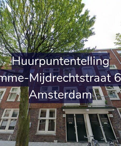 Foto gevel Huurpuntentelling voor Kromme-Mijdrechtstraat 66-H, Amsterdam