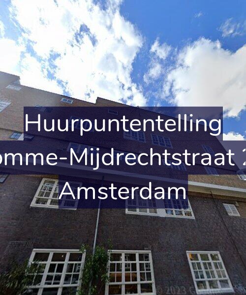 Foto gevel Huurpuntentelling voor Kromme-Mijdrechtstraat 2-2, Amsterdam
