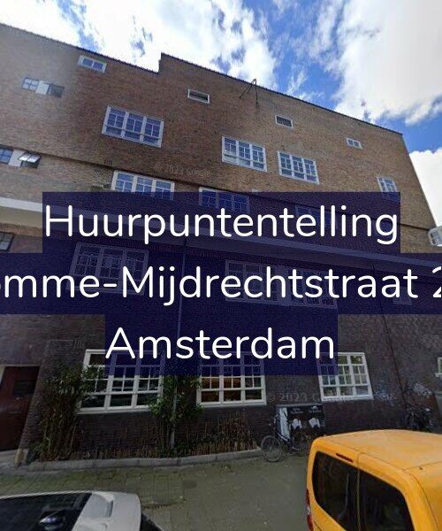 Foto gevel Huurpuntentelling voor Kromme-Mijdrechtstraat 2-H, Amsterdam