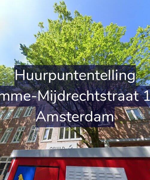 Foto gevel Huurpuntentelling voor Kromme-Mijdrechtstraat 18-3, Amsterdam