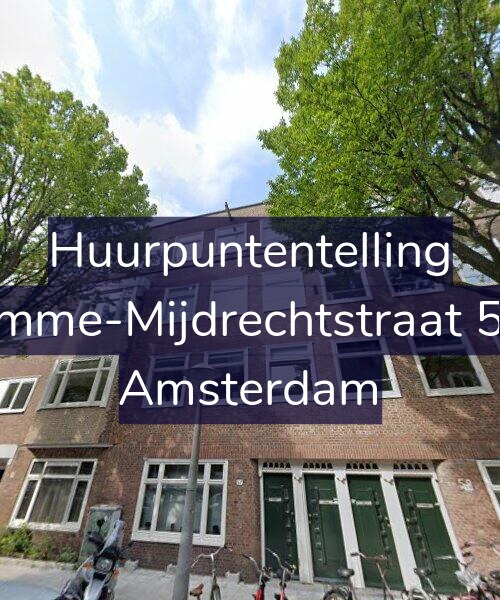 Foto gevel Huurpuntentelling voor Kromme-Mijdrechtstraat 57-1, Amsterdam
