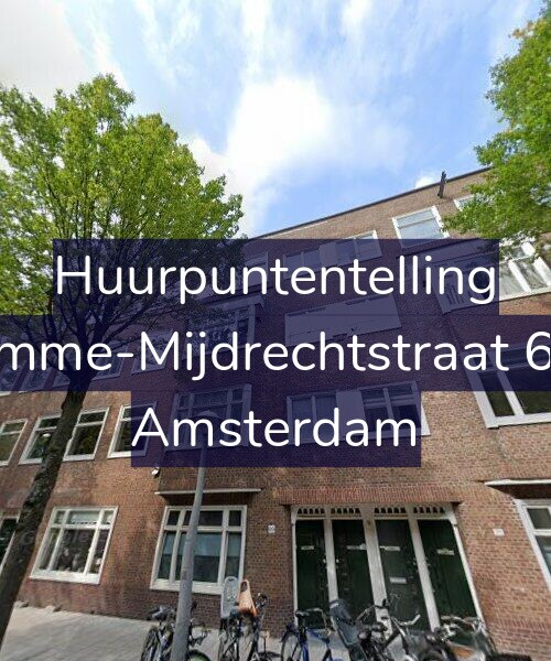 Foto gevel Huurpuntentelling voor Kromme-Mijdrechtstraat 69-3, Amsterdam