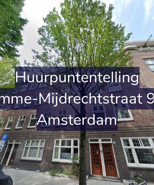 Foto gevel Huurpuntentelling voor Kromme-Mijdrechtstraat 99-2, Amsterdam