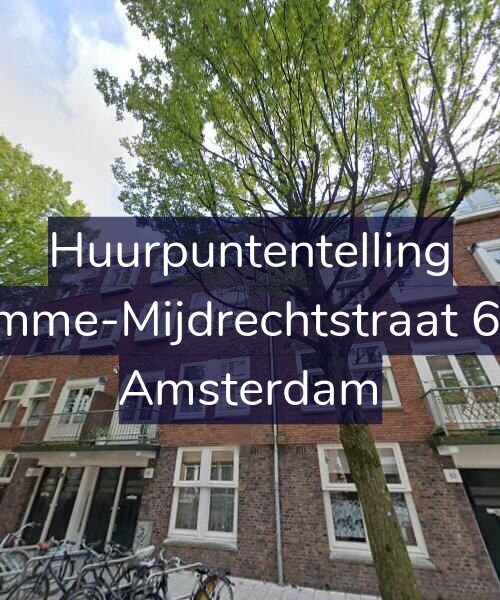Foto gevel Huurpuntentelling voor Kromme-Mijdrechtstraat 64-H, Amsterdam
