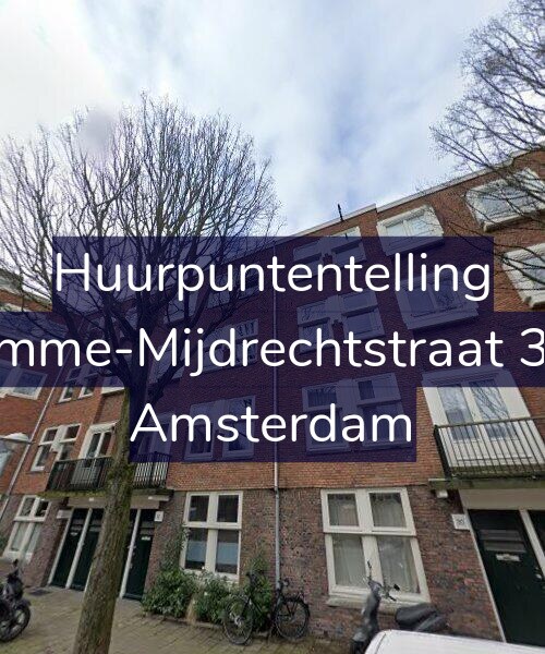 Foto gevel Huurpuntentelling voor Kromme-Mijdrechtstraat 32-1, Amsterdam