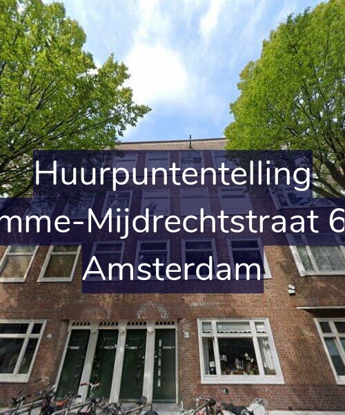 Foto gevel Huurpuntentelling voor Kromme-Mijdrechtstraat 67-3, Amsterdam